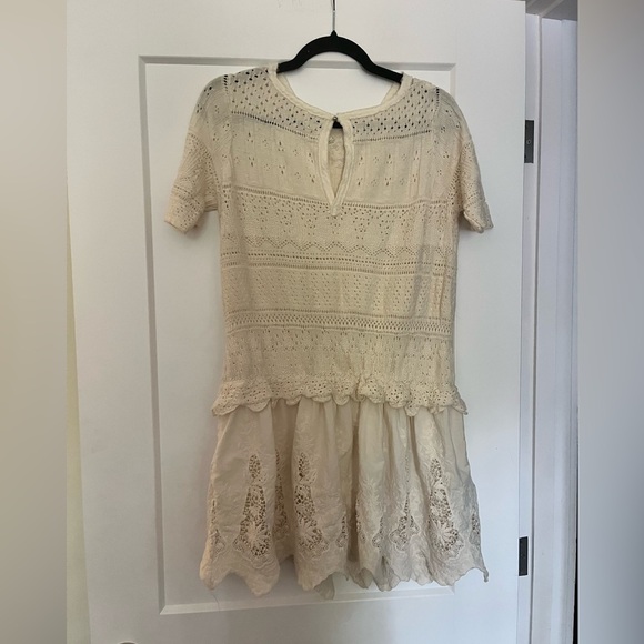 Free People Crochet Boho Dress Tunic - Picture 3 of 11